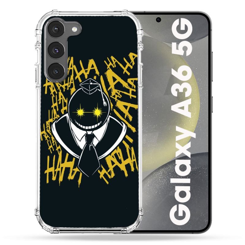 Coque Renforcée Pour Samsung Galaxy A36 5G Manga Assassination Classroom Kuro Noir
