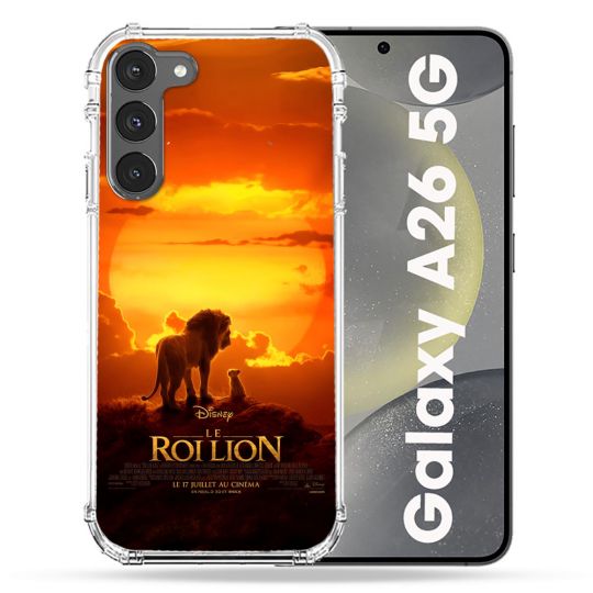 Coque renforcée Pour Samsung Galaxy A26 5G Le Roi Lion Affiche