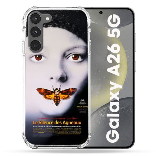 Coque renforcée Pour Samsung Galaxy A26 5G Le Silence Des Agneaux Affiche