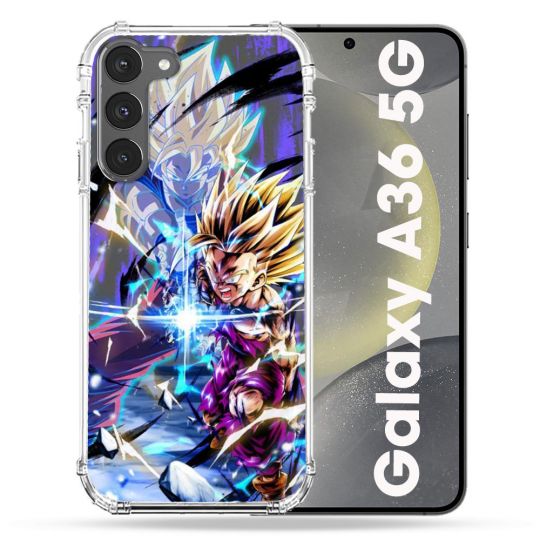 Coque Renforcée Pour Samsung Galaxy A36 5G Manga Dragon Ball Sangohan Duo