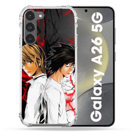 Coque renforcée Pour Samsung Galaxy A26 5G Manga Death Note Duo