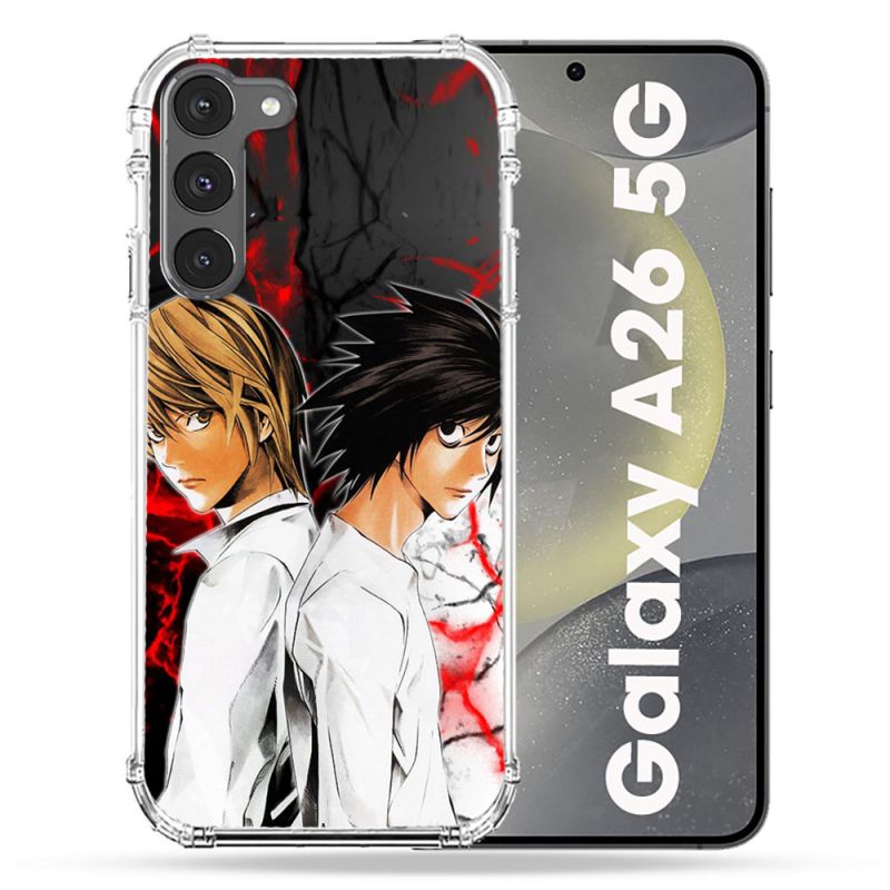 Coque renforcée Pour Samsung Galaxy A26 5G Manga Death Note Duo