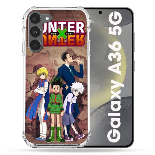 Coque Renforcée Pour Samsung Galaxy A36 5G Manga Hunter X Hunter Vintage