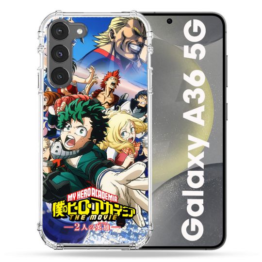 Coque Renforcée Pour Samsung Galaxy A36 5G Manga My Hero Academia Affiche
