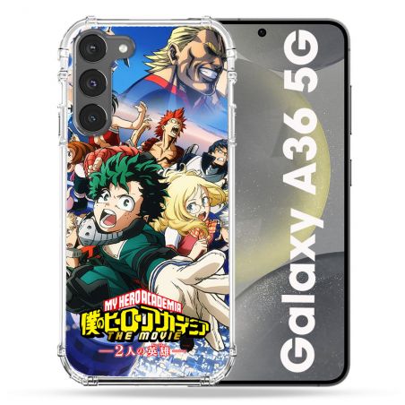 Coque Renforcée Pour Samsung Galaxy A36 5G Manga My Hero Academia Affiche
