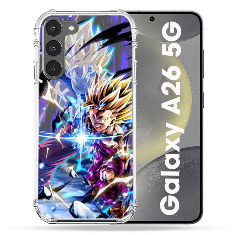 Coque renforcée Pour Samsung Galaxy A26 5G Manga Dragon Ball Sangohan Duo
