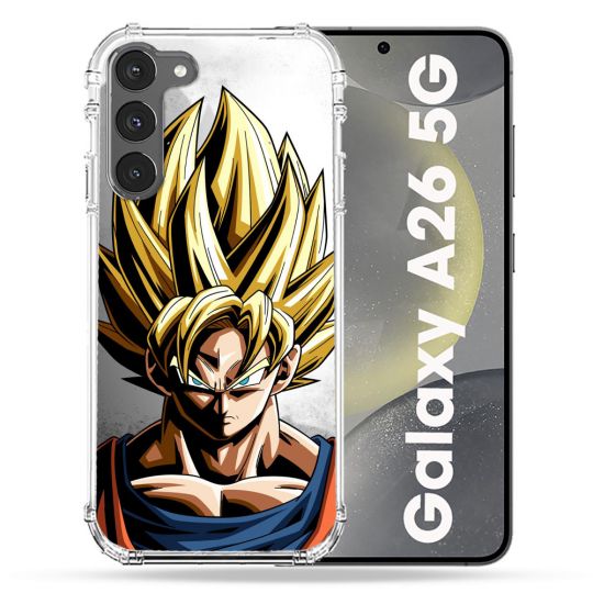Coque renforcée Pour Samsung Galaxy A26 5G Manga Dragon Ball Sangoku Portrait