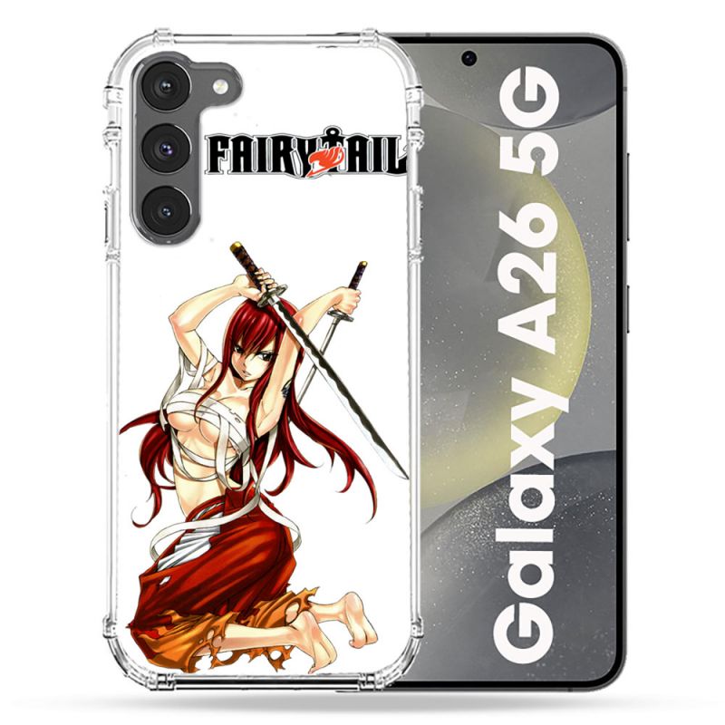 Coque renforcée Pour Samsung Galaxy A26 5G Manga Fairy Tail Erza