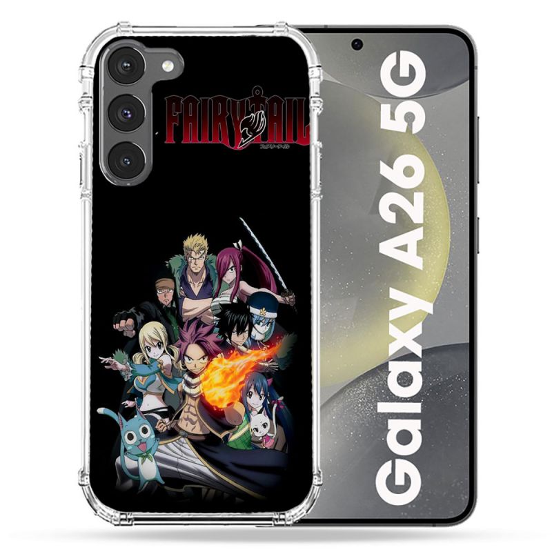 Coque renforcée Pour Samsung Galaxy A26 5G Manga Fairy Tail Logo Team