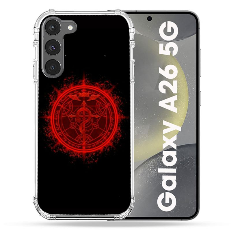 Coque renforcée Pour Samsung Galaxy A26 5G Manga Fullmetal Alchemist Logo