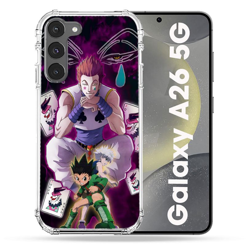 Coque renforcée Pour Samsung Galaxy A26 5G Manga Hunter X Hunter Hisoka