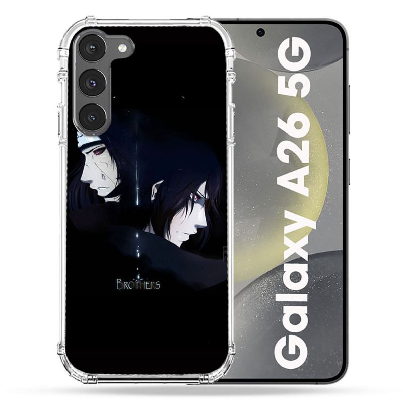 Coque renforcée Pour Samsung Galaxy A26 5G Manga Naruto Sasuke Itachi