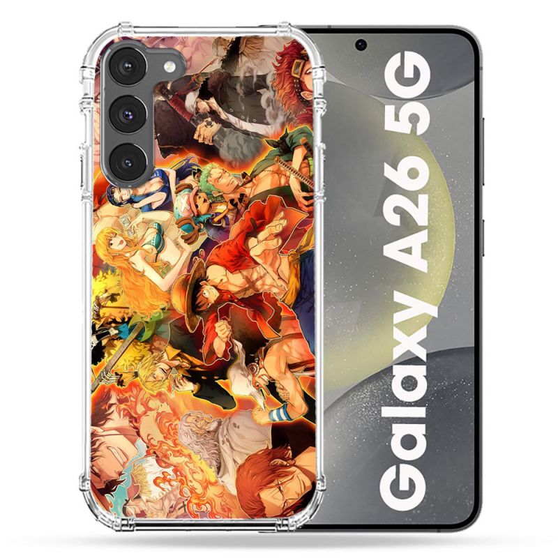 Coque renforcée Pour Samsung Galaxy A26 5G Manga One Piece Nakama