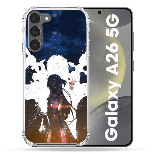 Coque renforcée Pour Samsung Galaxy A26 5G Manga SAO sword Art Online Asuna