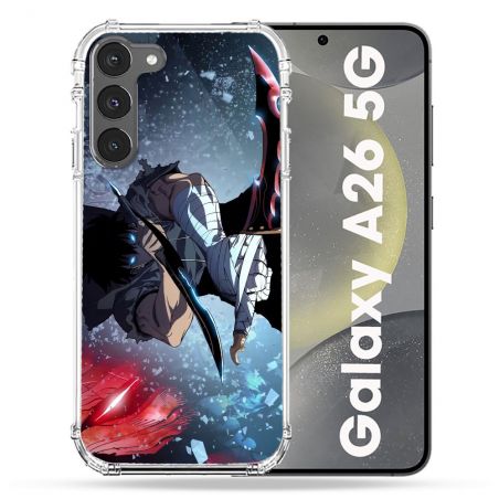 Coque renforcée Pour Samsung Galaxy A26 5G Manga Solo Leveling Sung Epee