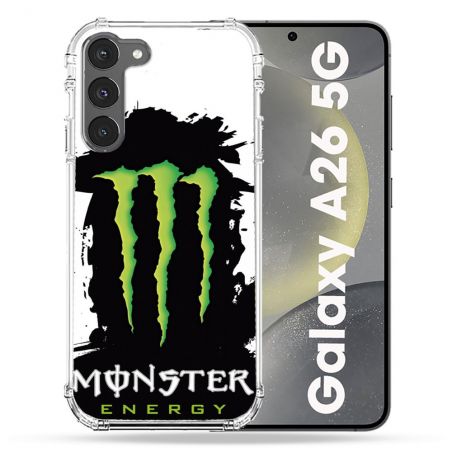 Coque renforcée Pour Samsung Galaxy A26 5G Monster Energy Tache