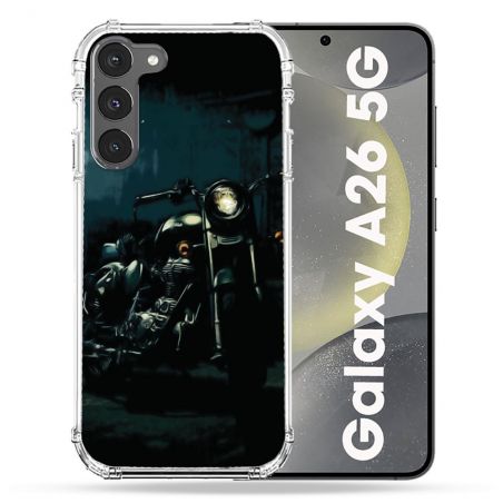 Coque renforcée Pour Samsung Galaxy A26 5G Moto Harley Vintage