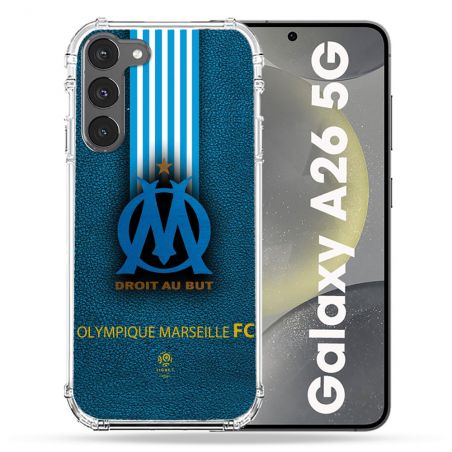 Coque renforcée Pour Samsung Galaxy A26 5G Olympique Marseille OM Bande