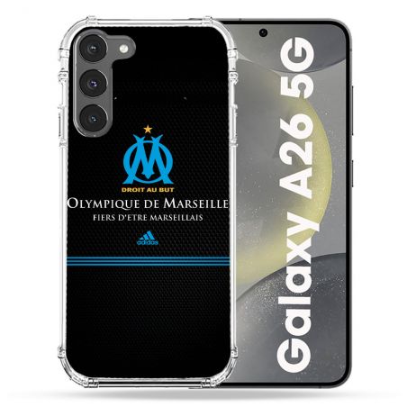 Coque renforcée Pour Samsung Galaxy A26 5G Olympique Marseille OM Fier etre Marseillais