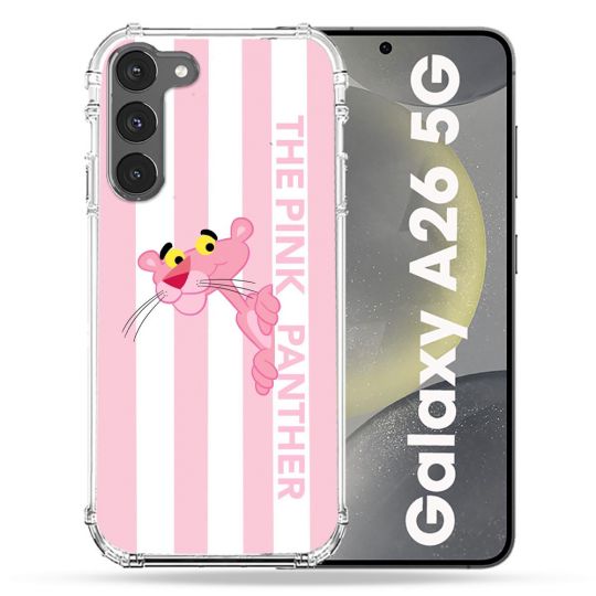 Coque renforcée Pour Samsung Galaxy A26 5G Panthere Rose