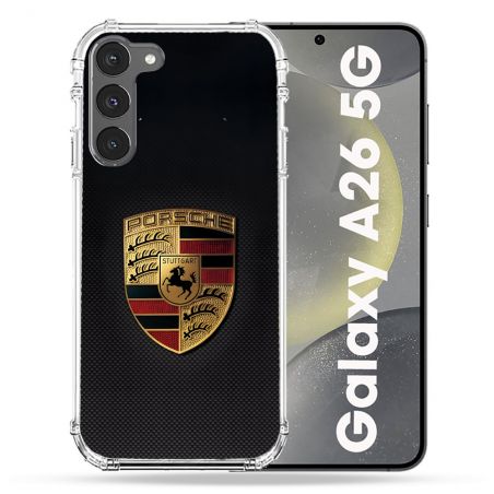 Coque renforcée Pour Samsung Galaxy A26 5G Porsche Carbone