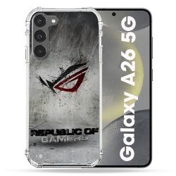 Coque renforcée Pour Samsung Galaxy A26 5G ROG Gris