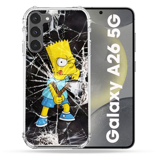 Coque renforcée Pour Samsung Galaxy A26 5G Simpson Bart