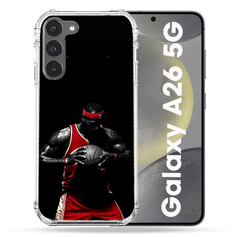 Coque renforcée Pour Samsung Galaxy A26 5G Sport Basketeur