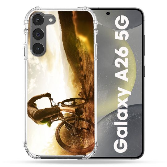 Coque renforcée Pour Samsung Galaxy A26 5G Sport VTT Soleil