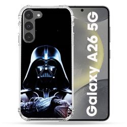 Coque renforcée Pour Samsung Galaxy A26 5G Star Wars - Dark Vador Noir