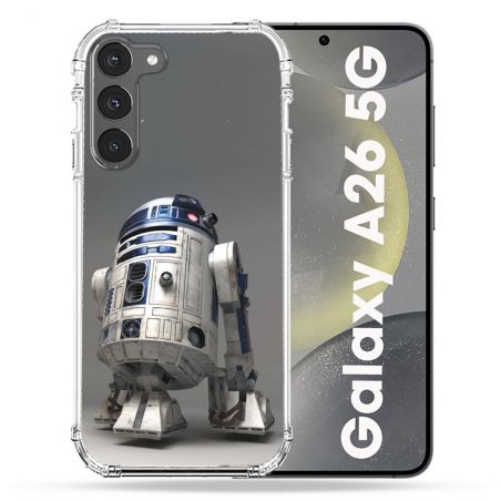 Coque renforcée Pour Samsung Galaxy A26 5G Star Wars - R2D2