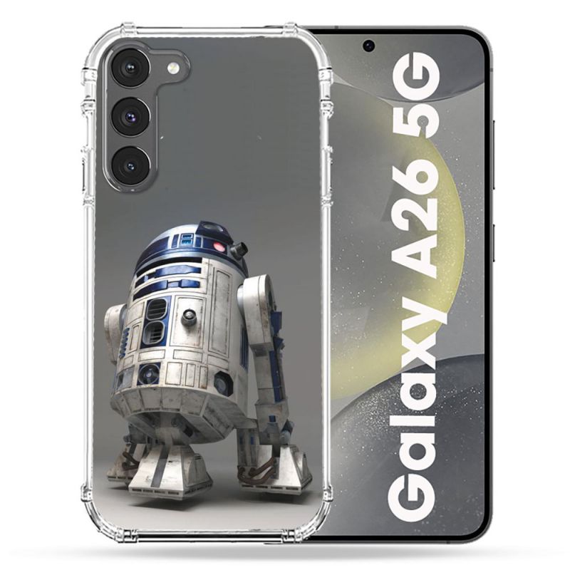 Coque renforcée Pour Samsung Galaxy A26 5G Star Wars - R2D2