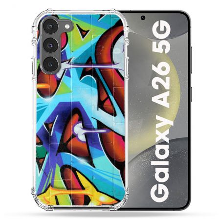 Coque renforcée Pour Samsung Galaxy A26 5G Street Art Graf Color