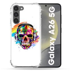 Coque renforcée Pour Samsung Galaxy A26 5G Tete de Mort Tag