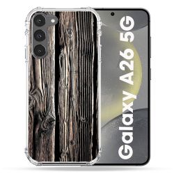 Coque renforcée Pour Samsung Galaxy A26 5G Texture Bois
