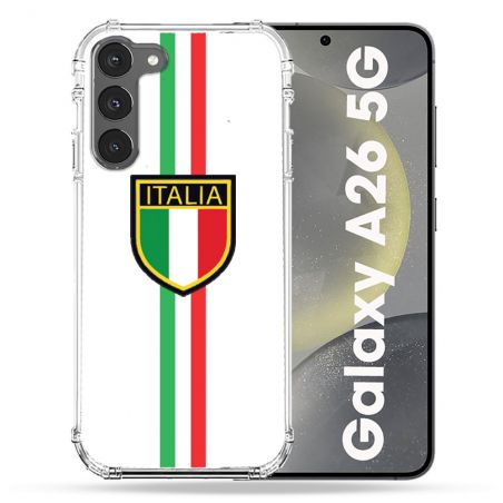 Coque renforcée Pour Samsung Galaxy A26 5G Voyage Italie 3 Blanc