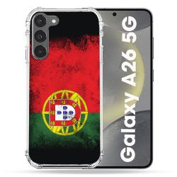 Coque renforcée Pour Samsung Galaxy A26 5G Voyage Portugal Drapeau