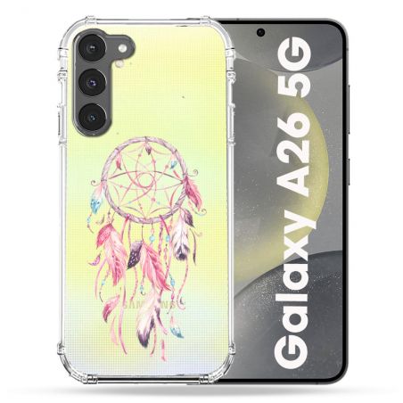Coque Transparente Pour Samsung Galaxy A26 5G Attrape Reve Rose