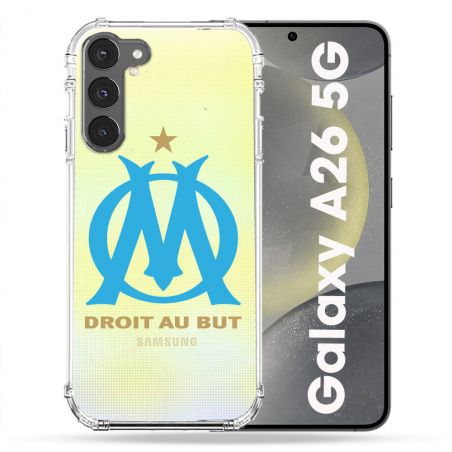 Coque Transparente Pour Samsung Galaxy A26 5G Foot Olympique Marseille OM