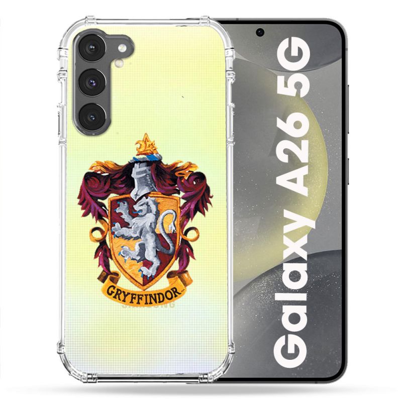 Coque Transparente Pour Samsung Galaxy A26 5G Harry Potter Griffindor