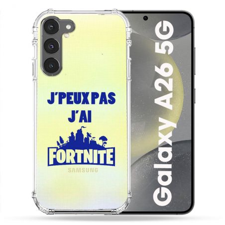 Coque Transparente Pour Samsung Galaxy A26 5G Jpeux pas jai Fortnite