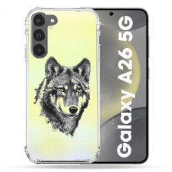 Coque Transparente Pour Samsung Galaxy A26 5G Loup