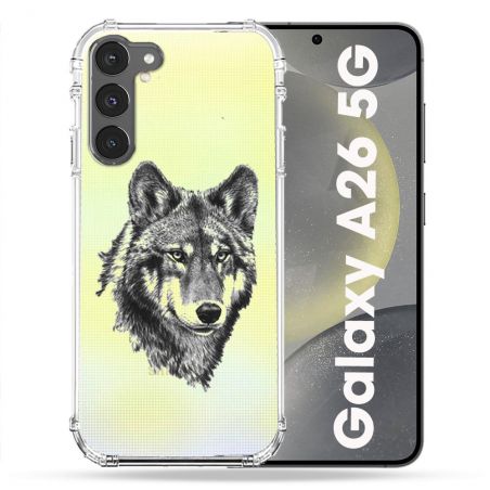 Coque Transparente Pour Samsung Galaxy A26 5G Loup