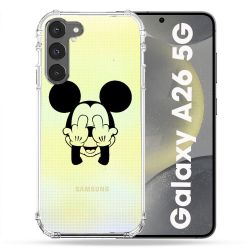 Coque Transparente Pour Samsung Galaxy A26 5G Mickey doigt