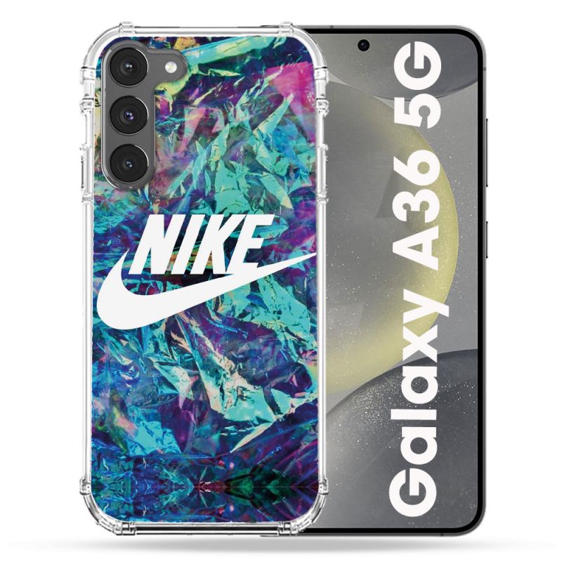 Coque Renforcée Pour Samsung Galaxy A36 5G Nike Turquoise