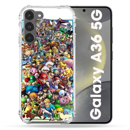 Coque Renforcée Pour Samsung Galaxy A36 5G Nintendo