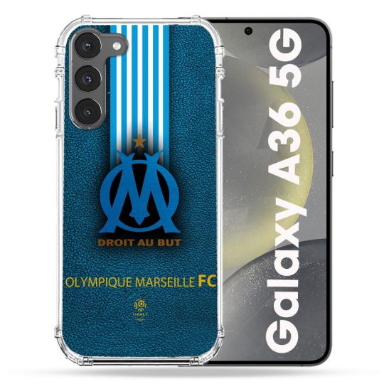 Coque Renforcée Pour Samsung Galaxy A36 5G Olympique Marseille OM Bande