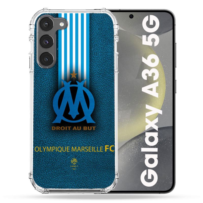Coque Renforcée Pour Samsung Galaxy A36 5G Olympique Marseille OM Bande