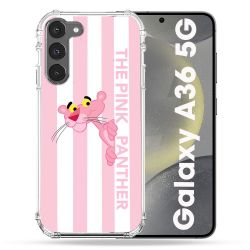 Coque Renforcée Pour Samsung Galaxy A36 5G Panthere Rose
