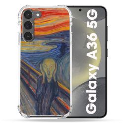 Coque Renforcée Pour Samsung Galaxy A36 5G Peinture Le Cri